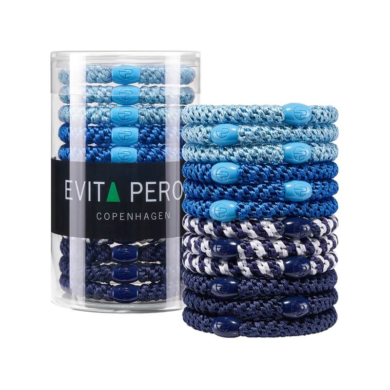 Roxanne Thick Hair Tie Pony Elastic Ponytail Holder (12 pcs) - EVITA PERONI OFFICIAL
